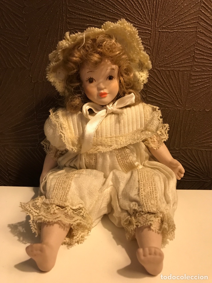Mu&ntilde;ecas espa&ntilde;olas modernas: Mu&ntilde;eca en trapo y porcelana Biscuit??? - Foto 1