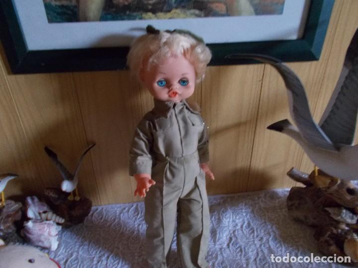 Mu&ntilde;ecas espa&ntilde;olas modernas: Mu&ntilde;eca militar a&ntilde;os 80 - Foto 1