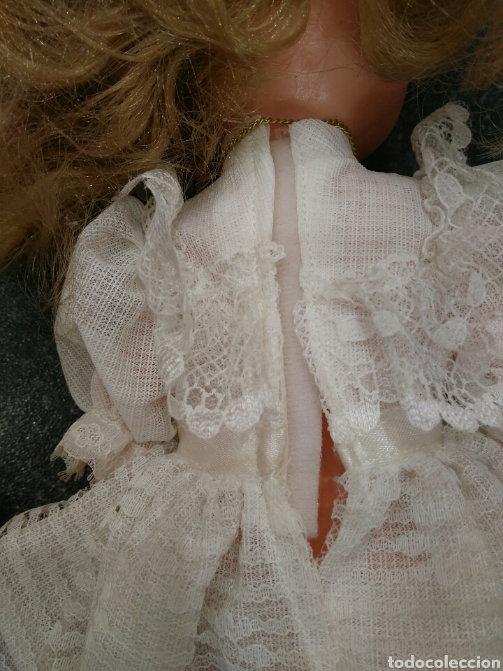 Mu&ntilde;ecas espa&ntilde;olas modernas: MU&Ntilde;ECA DE COMUNION CON VELA DE CERA GOMA Y PL&Aacute;STICO - Foto 9