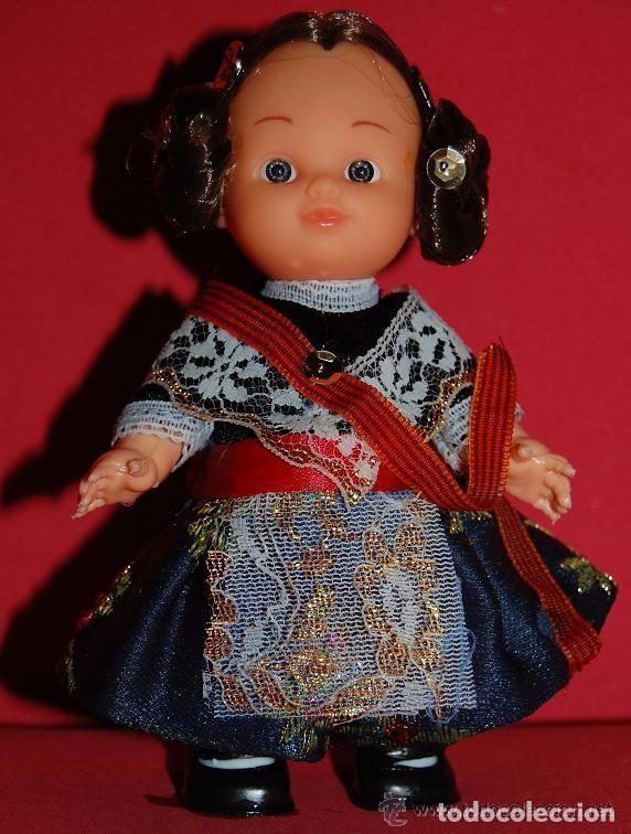 Mu&ntilde;ecas espa&ntilde;olas modernas: MU&Ntilde;ECA FALLERA A&Ntilde;OS 70 ORIGINAL - Foto 1