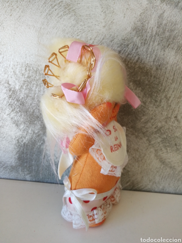 Mu&ntilde;ecas espa&ntilde;olas modernas: MU&Ntilde;ECA DE FIELTRO A&Ntilde;OS 70 - Foto 4