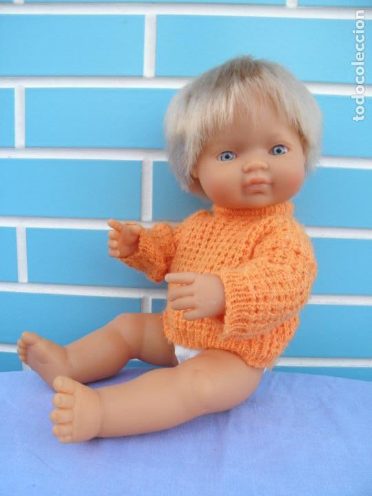 Poup&eacute;es Espagnoles Modernes: Mu&ntilde;eco antiguo beb&eacute; ni&ntilde;o Europeo de Miniland