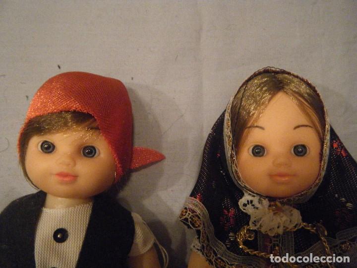 Mu&ntilde;ecas espa&ntilde;olas modernas: PAREJA DE MU&Ntilde;ECOS DE LAS ISLAS BALEARES. - Foto 2