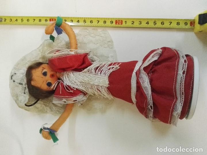 Mu&ntilde;ecas espa&ntilde;olas modernas: Mu&ntilde;eca tipo flamenca de comprada en 1970 en Vallbona. - Foto 5