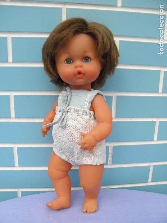 Poup&eacute;es Espagnoles Modernes: Mu&ntilde;eco antiguo beb&eacute; ni&ntilde;o Juber de 40 cm