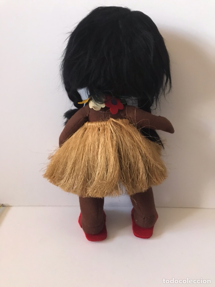 Mu&ntilde;ecas espa&ntilde;olas modernas: Mu&ntilde;eca fieltro negrita 70&rsquo;s - Foto 2