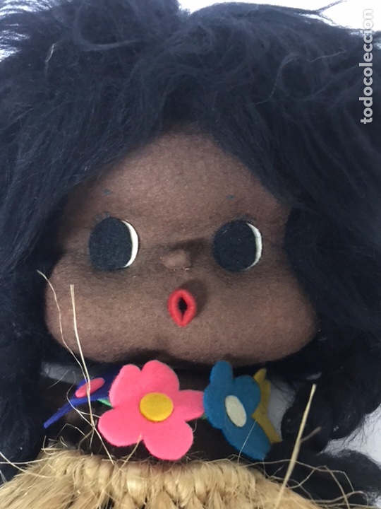 Mu&ntilde;ecas espa&ntilde;olas modernas: Mu&ntilde;eca fieltro negrita 70&rsquo;s - Foto 8