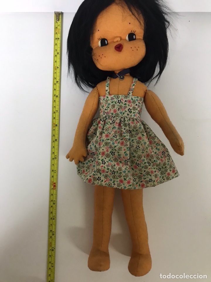 Mu&ntilde;ecas espa&ntilde;olas modernas: Mu&ntilde;eca fieltro 70&rsquo;s - Foto 2