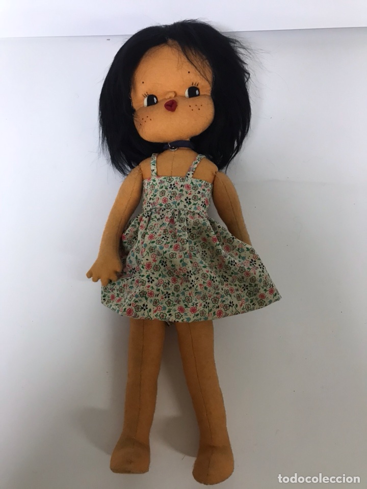 Mu&ntilde;ecas espa&ntilde;olas modernas: Mu&ntilde;eca fieltro 70&rsquo;s - Foto 5