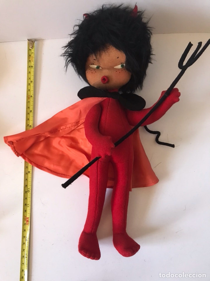 Mu&ntilde;ecas espa&ntilde;olas modernas: Mu&ntilde;eco demonio diablo 70&rsquo;s - Foto 2