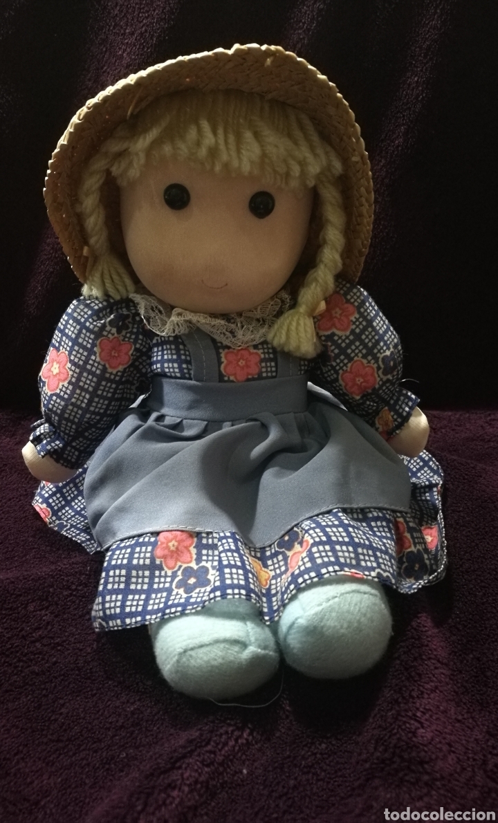 Mu&ntilde;ecas espa&ntilde;olas modernas: Mu&ntilde;eca de trapo musical - Foto 1