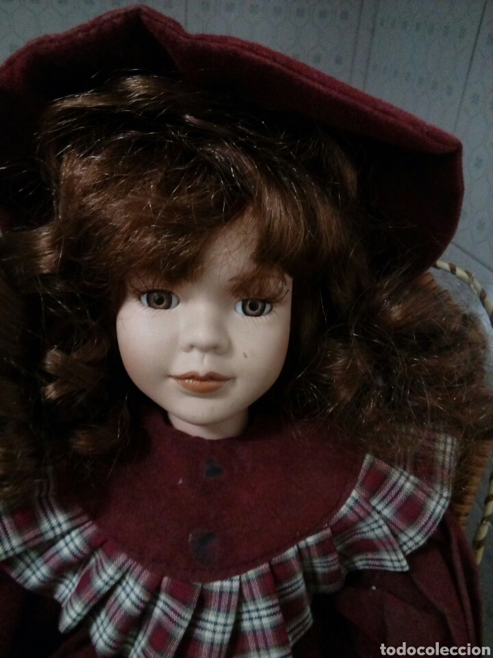 Mu&ntilde;ecas espa&ntilde;olas modernas: Mu&ntilde;eca de porcelana - Foto 1