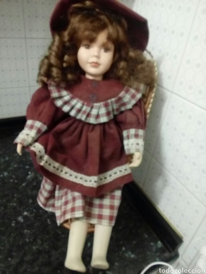 Mu&ntilde;ecas espa&ntilde;olas modernas: Mu&ntilde;eca de porcelana - Foto 3
