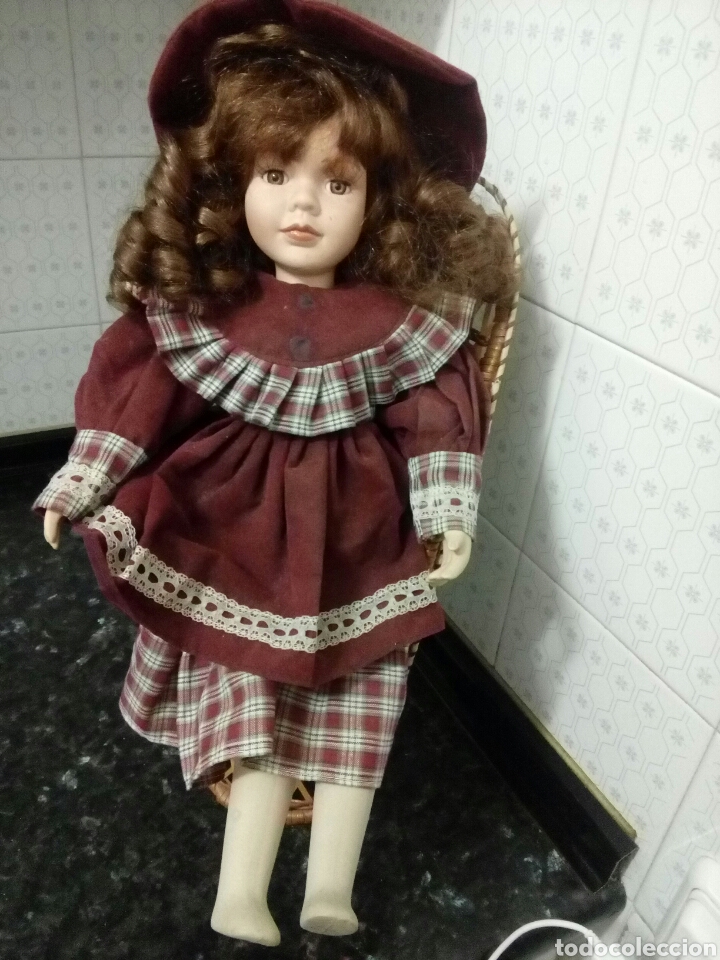 Mu&ntilde;ecas espa&ntilde;olas modernas: Mu&ntilde;eca de porcelana - Foto 4