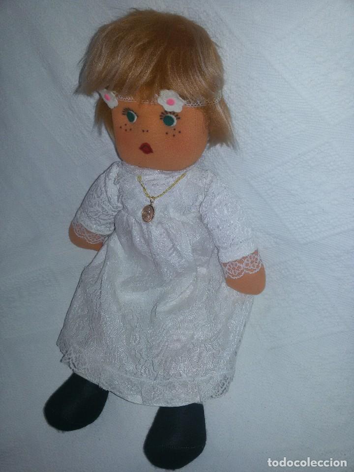 Mu&ntilde;ecas espa&ntilde;olas modernas: MU&Ntilde;ECA DE FIELTRO-46 CM - Foto 1