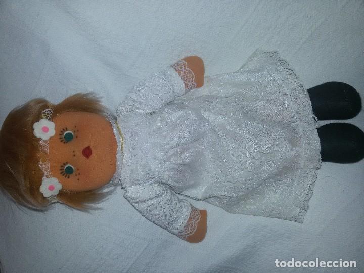 Mu&ntilde;ecas espa&ntilde;olas modernas: MU&Ntilde;ECA DE FIELTRO-46 CM - Foto 3