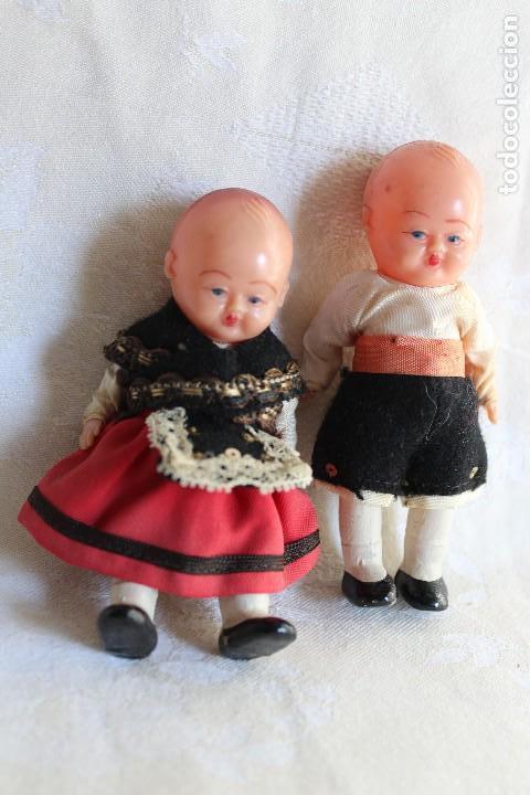 Mu&ntilde;ecas espa&ntilde;olas modernas: PAREJA DE MU&Ntilde;ECOS MINIS REGIONALES - Foto 2