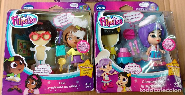 Mu&ntilde;ecas espa&ntilde;olas modernas: LOTE DE MU&Ntilde;ECA FLIPSIES DE VTECH - Foto 3