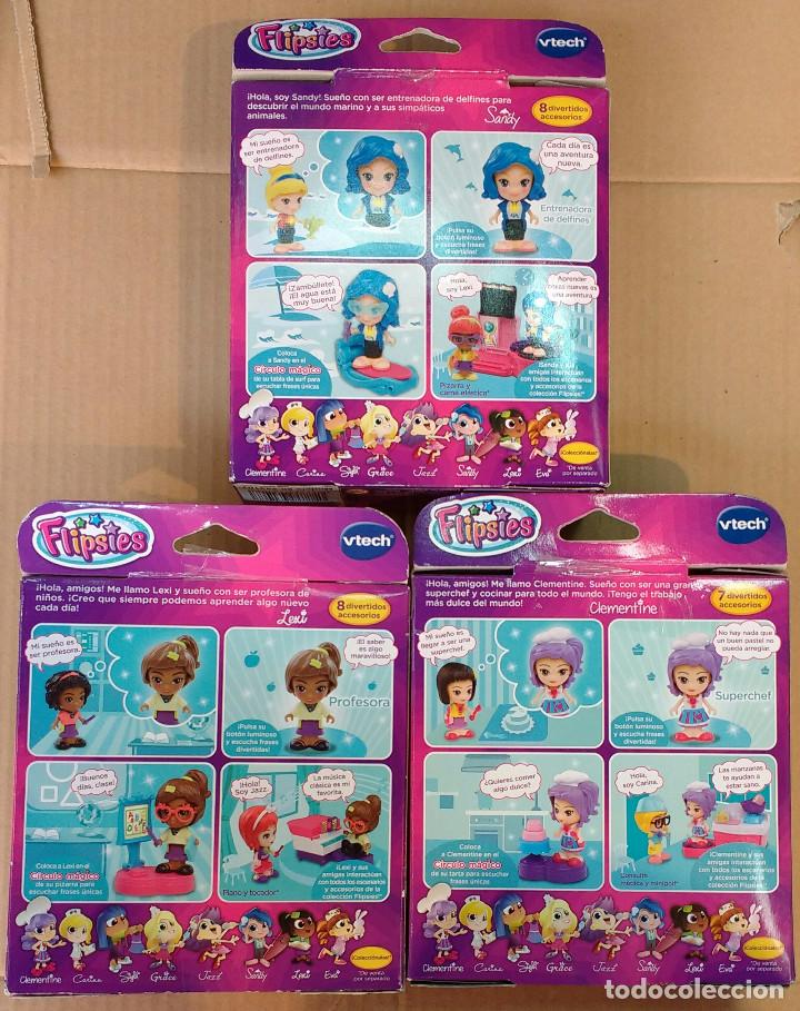 Mu&ntilde;ecas espa&ntilde;olas modernas: LOTE DE MU&Ntilde;ECA FLIPSIES DE VTECH - Foto 4