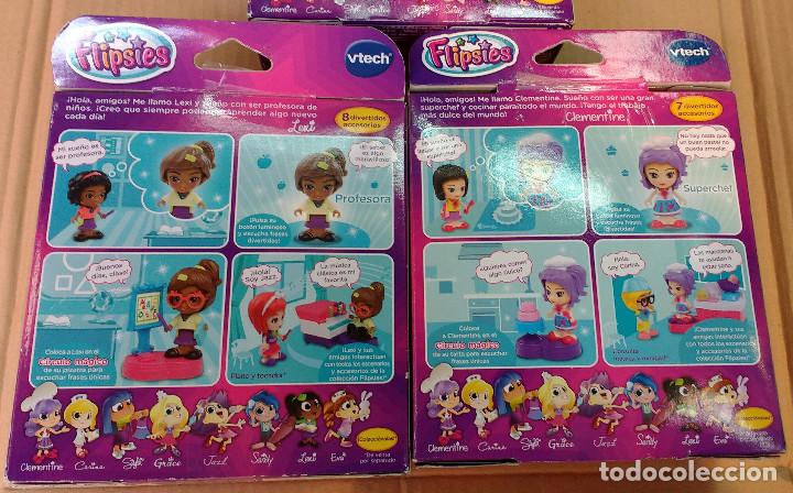 Mu&ntilde;ecas espa&ntilde;olas modernas: LOTE DE MU&Ntilde;ECA FLIPSIES DE VTECH - Foto 6