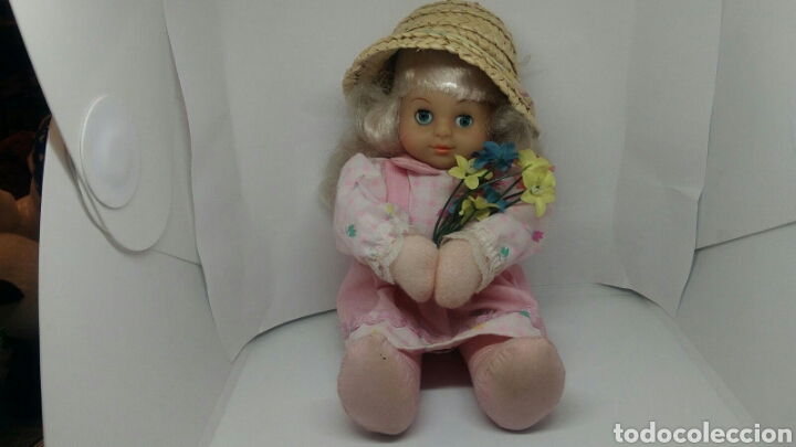 Mu&ntilde;ecas espa&ntilde;olas modernas: MU&Ntilde;ECA TELA CON FLORES - Foto 2