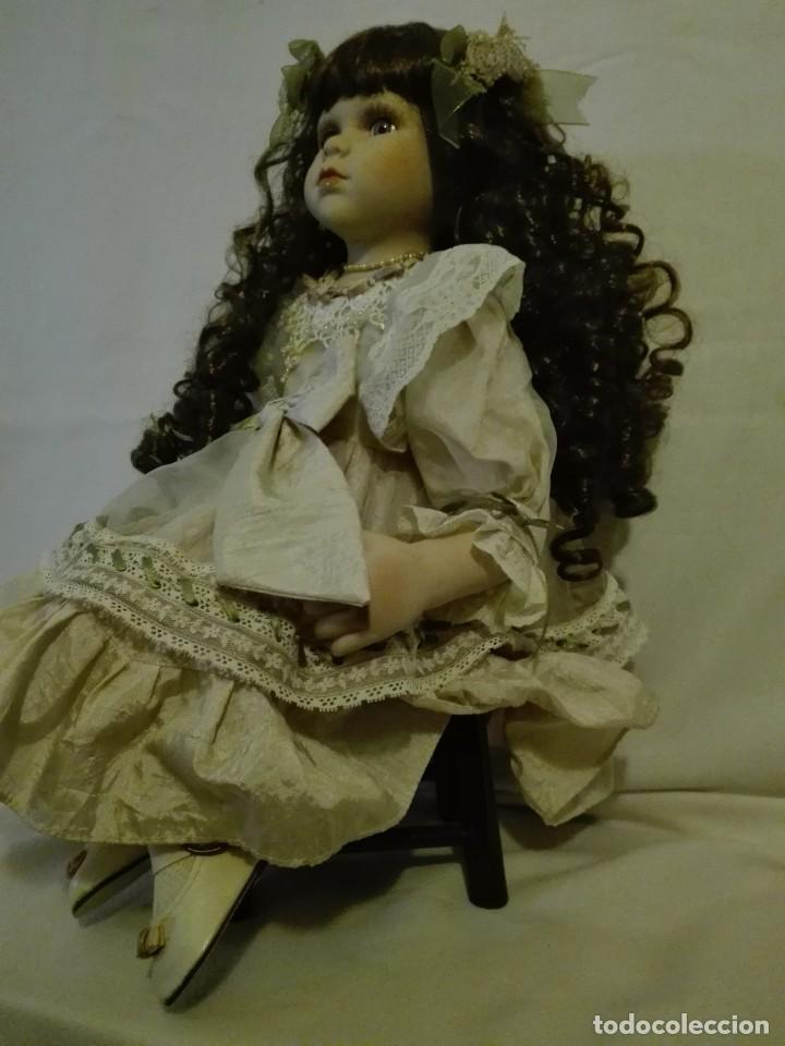 Mu&ntilde;ecas espa&ntilde;olas modernas: mu&ntilde;eca de porcelana - Foto 2