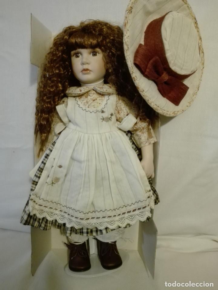 Mu&ntilde;ecas espa&ntilde;olas modernas: Mu&ntilde;eca de porcelana grande - Foto 1
