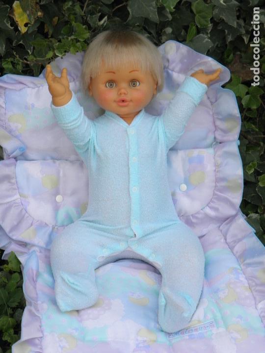Poup&eacute;es Espagnoles Modernes: Mu&ntilde;eco beb&eacute; antiguo grande Dulcito de Jumisa de 65 cm