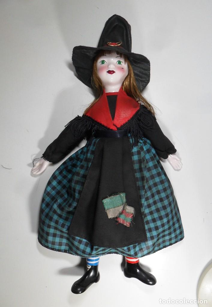 Mu&ntilde;ecas espa&ntilde;olas modernas: Mu&ntilde;eca de porcelana - 42 cm. - Foto 1