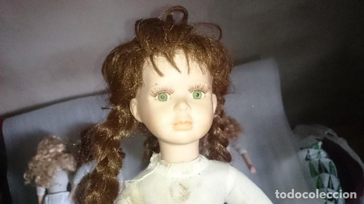 Mu&ntilde;ecas espa&ntilde;olas modernas: Lote de mu&ntilde;ecas porcelana - Foto 2