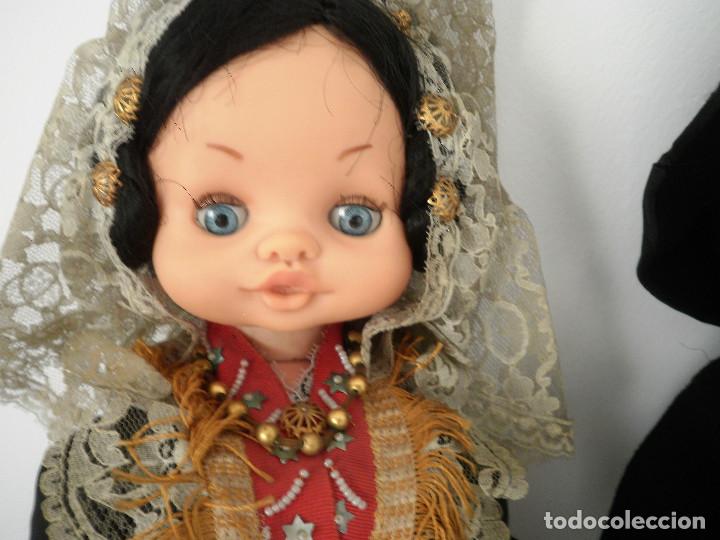 Mu&ntilde;ecas espa&ntilde;olas modernas: Pareja de mu&ntilde;ecos regionales. - Foto 3