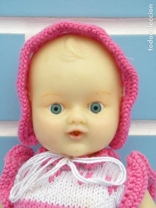 Mu&ntilde;ecas espa&ntilde;olas modernas: Mu&ntilde;eca beb&eacute; antigua de goma blanda - Foto 2