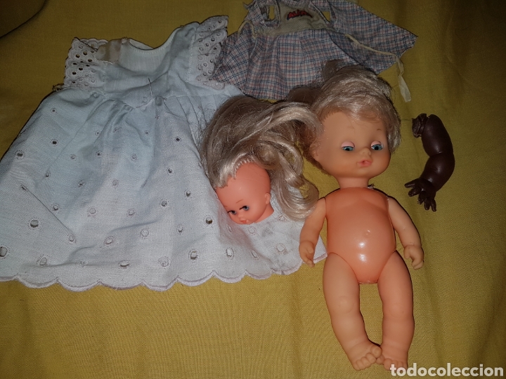 Mu&ntilde;ecas espa&ntilde;olas modernas: Lote restos mu&ntilde;eca espa&ntilde;ola - Foto 1