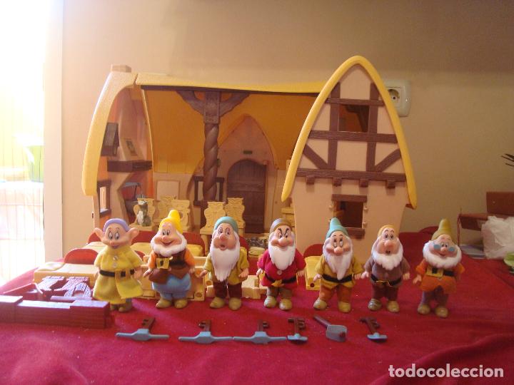 Mu&ntilde;ecas espa&ntilde;olas modernas: SIETE 7 ENANITOS Y CASA CON MUCHOS COMPLEMENTOS DE SIMBA - Foto 1