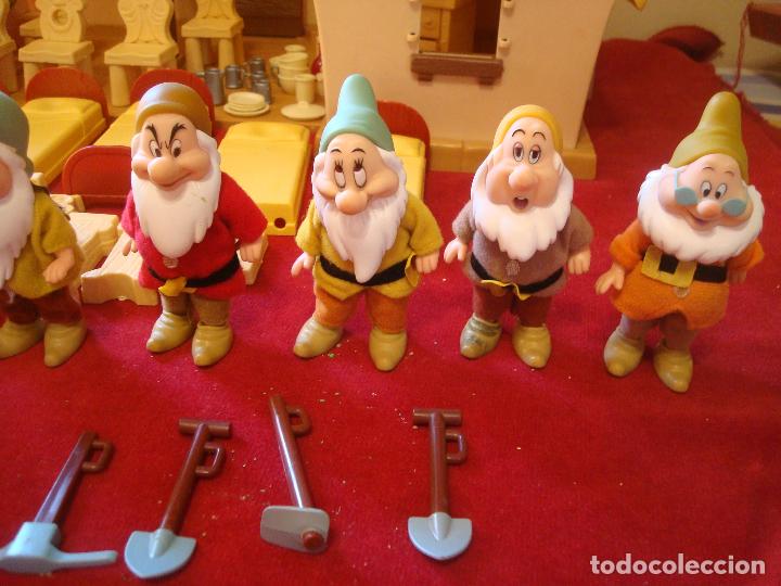 Mu&ntilde;ecas espa&ntilde;olas modernas: SIETE 7 ENANITOS Y CASA CON MUCHOS COMPLEMENTOS DE SIMBA - Foto 2