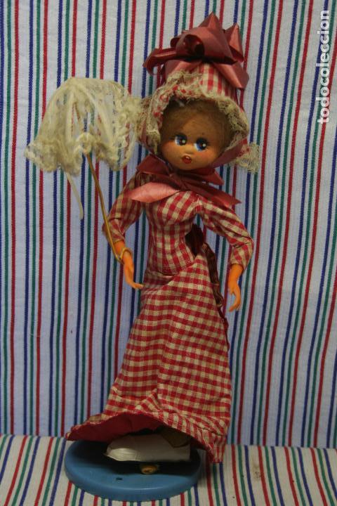 Mu&ntilde;ecas espa&ntilde;olas modernas: ANTIGUA MU&Ntilde;ECA FIELTRO 27 CM - Foto 1
