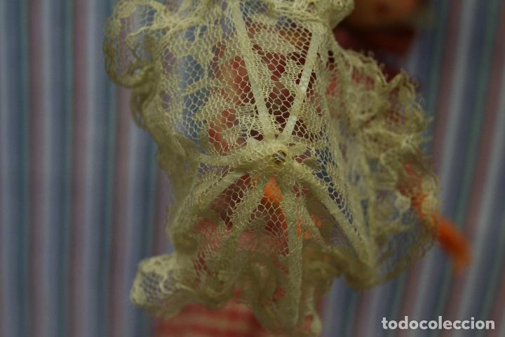 Mu&ntilde;ecas espa&ntilde;olas modernas: ANTIGUA MU&Ntilde;ECA FIELTRO 27 CM - Foto 6