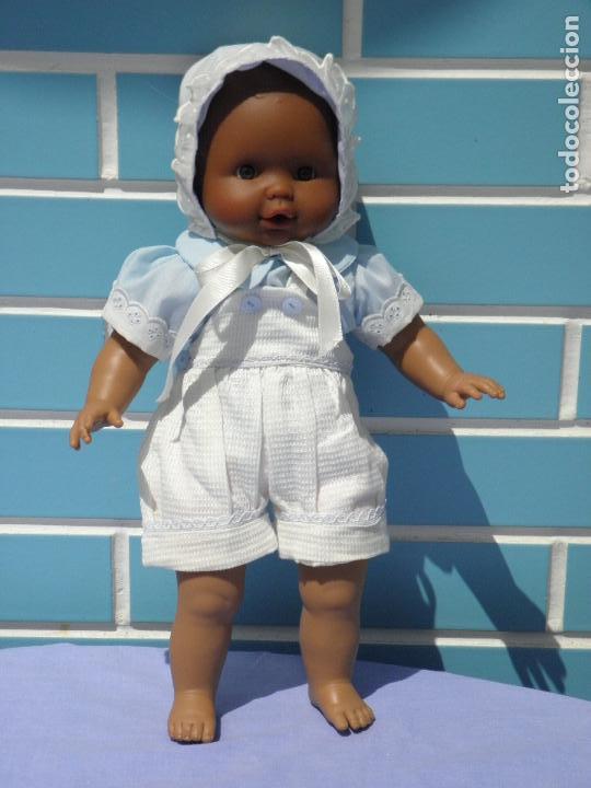 Poup&eacute;es Espagnoles Modernes: Antiguo mu&ntilde;eco beb&eacute; Alex mulato o negro de Paola Reina