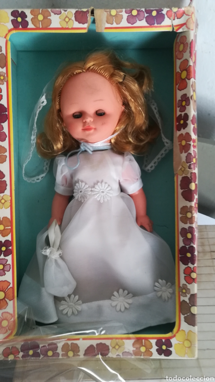 Mu&ntilde;ecas espa&ntilde;olas modernas: Antigua mu&ntilde;eca de comuni&oacute;n Alfonso - Foto 1