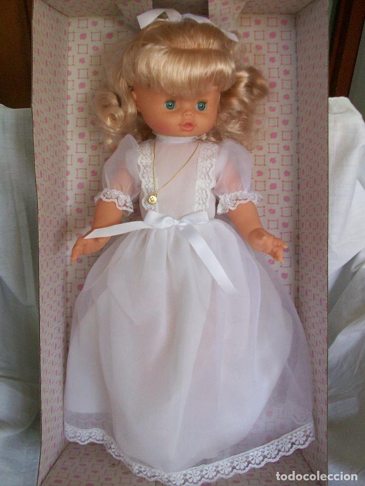 Mu&ntilde;ecas espa&ntilde;olas modernas: MU&Ntilde;ECA DE COMUNION-MARLA ESPA&Ntilde;OLA-COMAR - Foto 1