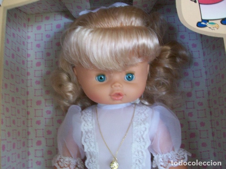 Mu&ntilde;ecas espa&ntilde;olas modernas: MU&Ntilde;ECA DE COMUNION-MARLA ESPA&Ntilde;OLA-COMAR - Foto 3