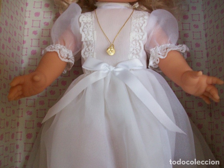 Mu&ntilde;ecas espa&ntilde;olas modernas: MU&Ntilde;ECA DE COMUNION-MARLA ESPA&Ntilde;OLA-COMAR - Foto 4