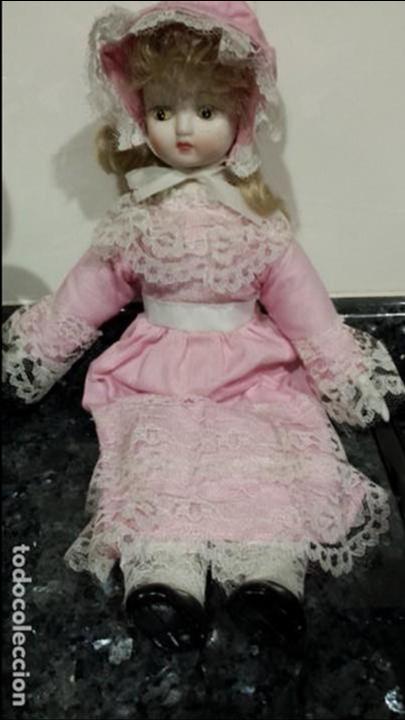 Mu&ntilde;ecas espa&ntilde;olas modernas: C CC1 - Mu&ntilde;eca de porcelana . - Foto 1