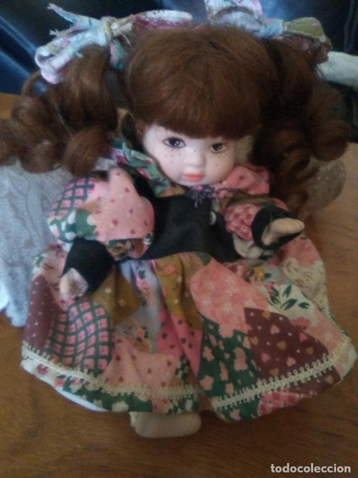 Mu&ntilde;ecas espa&ntilde;olas modernas: mu&ntilde;eca original de porcelana - Foto 1