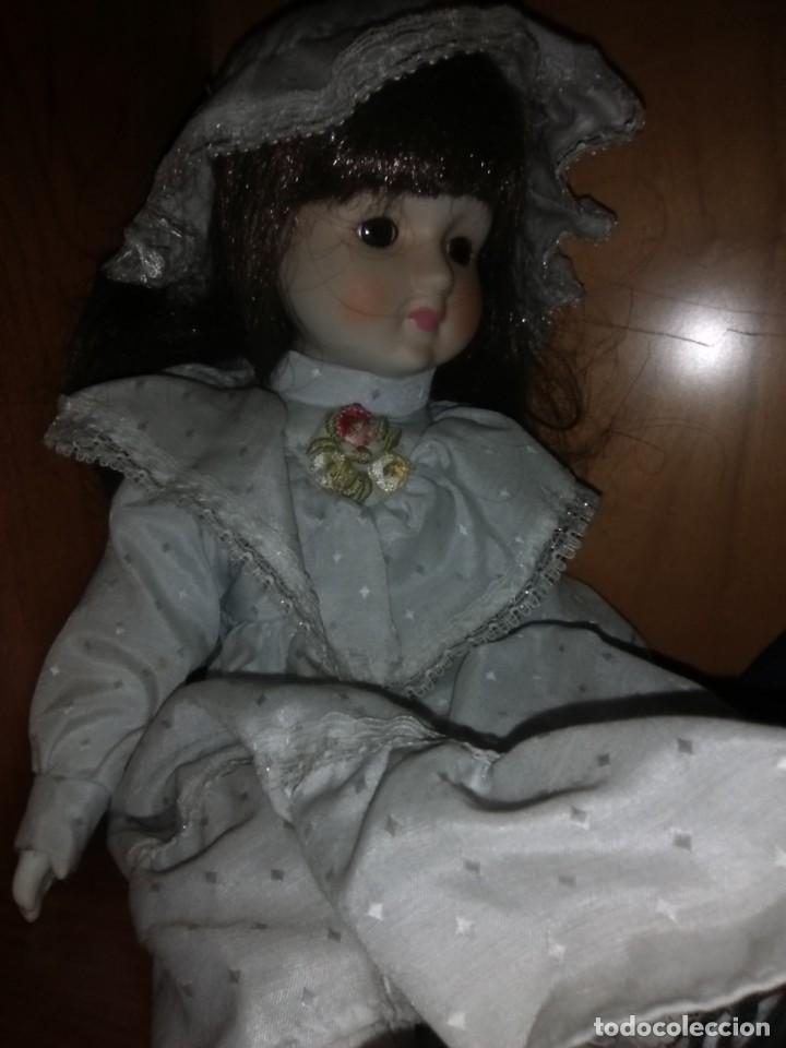 Mu&ntilde;ecas espa&ntilde;olas modernas: Preciosa mu&ntilde;eca de porcelana - Foto 1