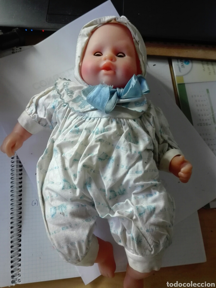 Mu&ntilde;ecas espa&ntilde;olas modernas: MUNECO BEBE. OJOS MOVILES. DE LOS 80 - Foto 1