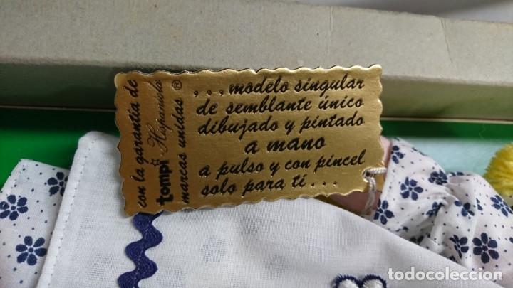 Mu&ntilde;ecas espa&ntilde;olas modernas: MU&Ntilde;ECA DE TRAPO TOMPI, PINTADA A MANO - Foto 3