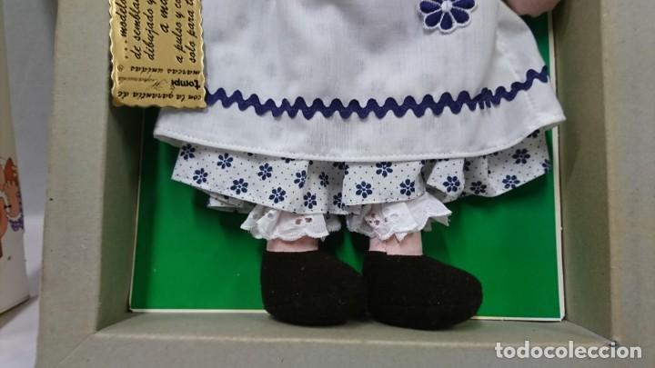 Mu&ntilde;ecas espa&ntilde;olas modernas: MU&Ntilde;ECA DE TRAPO TOMPI, PINTADA A MANO - Foto 5