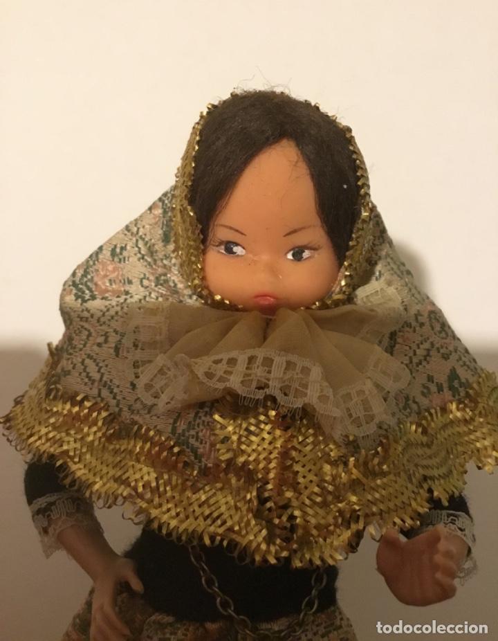 Mu&ntilde;ecas espa&ntilde;olas modernas: Antigua mu&ntilde;eca trapo y celuloide - Foto 2
