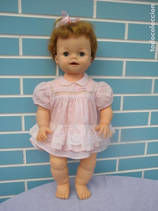 Mu&ntilde;ecas Espa&ntilde;olas Modernas: Mu&ntilde;eca beb&eacute; antigua americana Bibsy de Ideal Toy DE 57CM